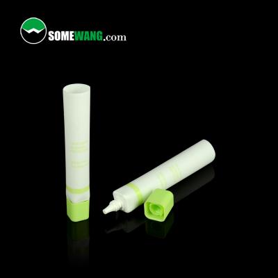 China Private Label Lip Oil Tube ACP Cosmetic Plastic Material Square Lip Gloss Tube Packaging for sale