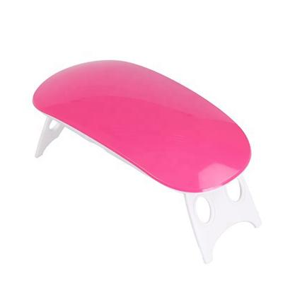 China Nail Gel Curing Portable 6W LED Nail Dryer USB Wire UV Curing Lamp For Gel Polish Manicure Factory Mini Nail Lamp for sale