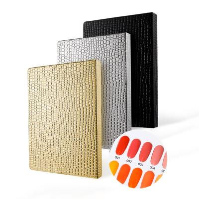 China Practice Design Board Nail Color Book Chart 216 Colors Painting Nail Tips UV Gel Color Card Board Salon Polish Practice Tools for sale