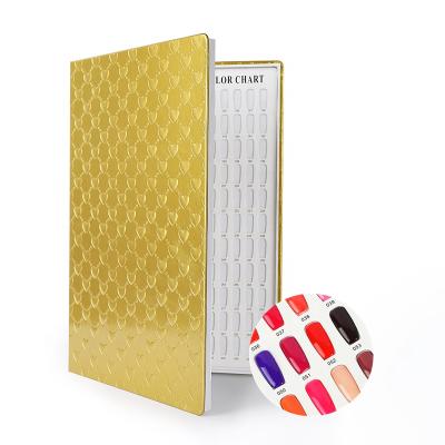 China Practice Design Panel 308 Paint Colors Nail Organizer Book For Nail Art Manicure Practice Equipment Display Color Chart Salon Tools for sale