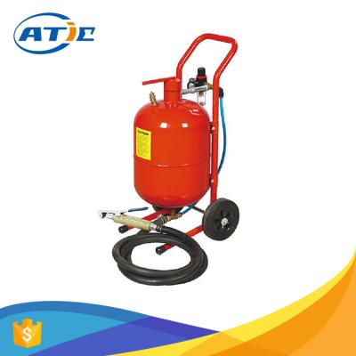 China 17L Non-Toxic Small Blasting Device , High Pressure Sand Blasting Water Sand Gun for sale