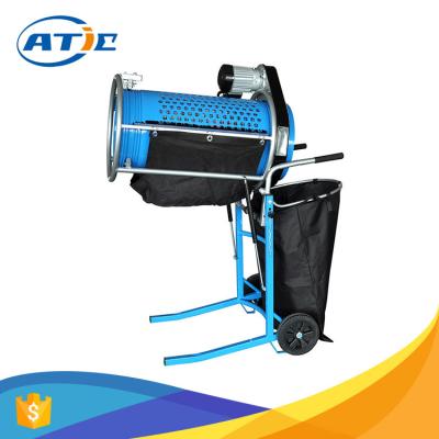 China Soil Sieve Compost Sieve Machine with Detachable Handles, Foldable Rotary Drum Sieve for sale