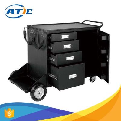 China Tools Workshop Car Repair Tool Trolley with Tool Drawers, 2 in 1 Storage and Transport Trolley Cart for sale