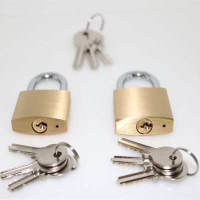 China Waterproof 50mm Middle Brass Padlock With Master Key for sale