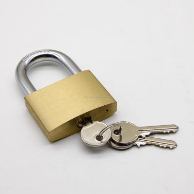 China Equipment PADLOCK 60MM MEDIUM PRICE FACTORY DIRECT SALE CHEAP BRASS PADLOCKS for sale