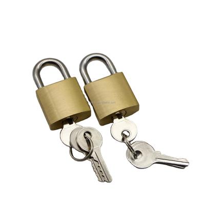 China Door Lock/Padlock 25mm Brass Cheap Anti Theft Luggage Lock Heavy Duty Security Baggage Lock for sale