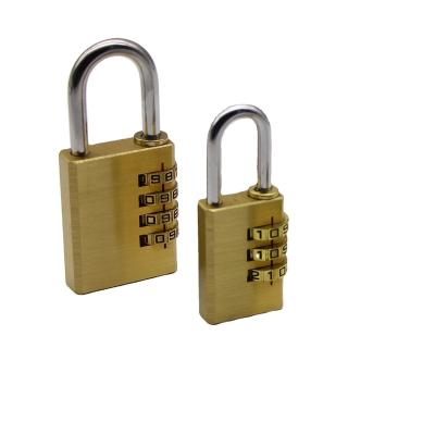 China Solid anti-cut 20mm anti-theft brass padlock available cheap waterproof witness 4 digit combination padlock for sale