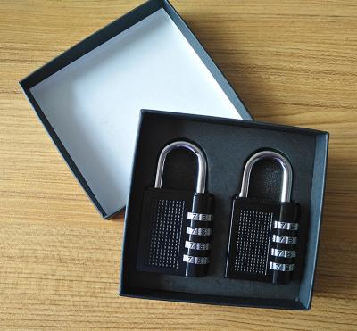 China Cheap High Quality Security 4 Digit Combination Luggage Lock 40mm Password Padlock for sale