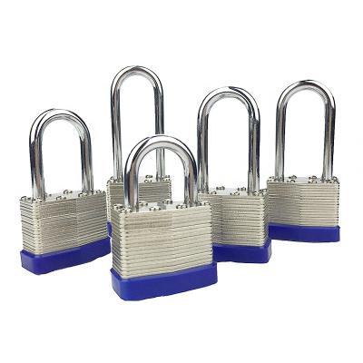 China 45mm Laminated Padlock Cheap Anti-theft Anti-rust Security Door Lock Waterproof Luggage Lock Waterproof for sale