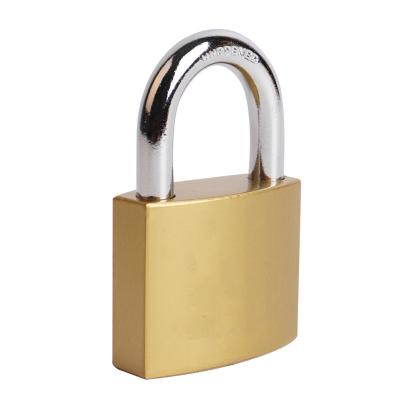 China Cheap Small High Security Iron Padlock Luggage Lock High Security 20mm Imitate Brass Padlock for sale