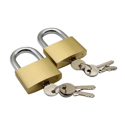 China Security Heavy Duty 75mm Brass Padlock 20mm 25mm 30mm 40mm 50mm 60mm 70mm for sale