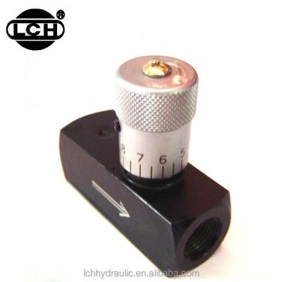 China General LCH kc series flow control variable steel hydraulic needle valve for sale