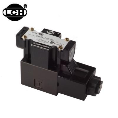 China Quick acting cast iron LCH yuken dsg-02 series solenoid directional valve for sale