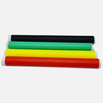 China Kugao 1kv/10kv/20kv/35kv High Voltage Colorful Black Yellow Green Red Cold Tube Insulation Shrink Tubing for sale