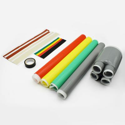 China Polychromatic Kugao 1kv Cable End Polychromatic Cold Shrinkable Accessory Single Core Two Three Four Cable End Shrink End Kit Five Core Cable for sale