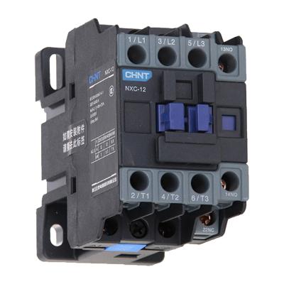 China CHINT AC Motor AC Contactor NXC Series 18 Amp 220V 18A Electrical Contactor for sale