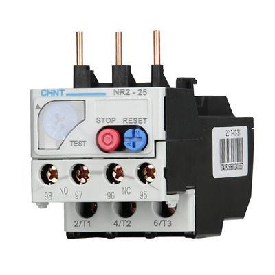 China New and Hot Sale CHINT Sealed NR2-25 17-25 Amp Protective Relay Thermal Overload Relay for sale