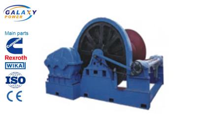 China Road Bridge Project Large Winch 100-650KN For Factory Mine Engineering Steel Installation for sale