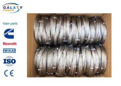 China High Strength Anti Twist Rope Carbon Fiber Stainless Steel Wire Galvanized for sale