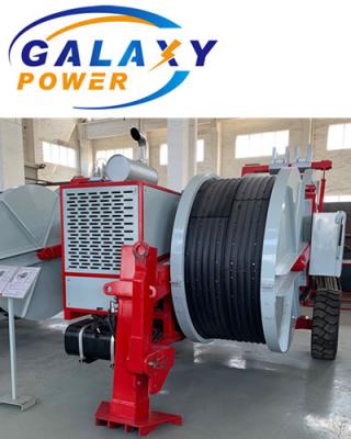 China Diesel 330KV Transmission Line Equipment GL2x50 10T Overhead Line Stringing Equipment for sale