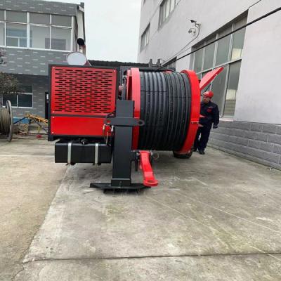 China 220KV Transmission Power Lines 2x40KN 8T Tensioner Stringing Equipment for sale