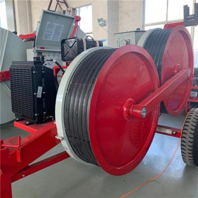 China Benzin, das Leiter und Boden 3 Ton Wire Stringing Equipment freigibt zu verkaufen