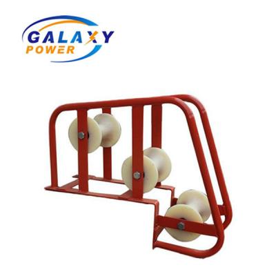 China 80mm Diameter Underground Entrance Protect Corner Stringing Roller for sale