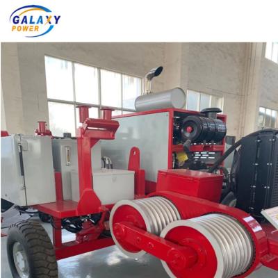 China 138KV OPGW Cable Puller 4Ton Transmission Line Stringing Equipment for sale