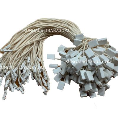 China Sustainable Biodegradable Plastic 100% Cotton Twine Rope Lock for sale