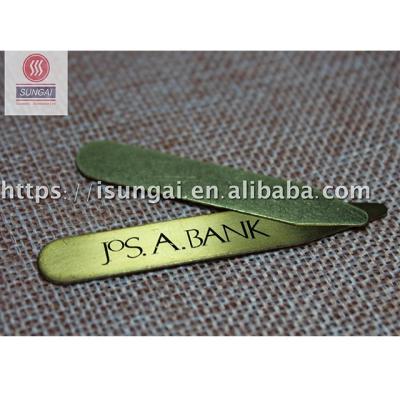 China Brass Laser Engraving Brass Collar Stay for sale