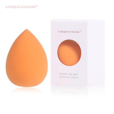 China Non-latex Makeup Facial Sponge Unique Colors Women Shape Makeup Blending Sponge Beauty Sponge Washable Makeup for sale