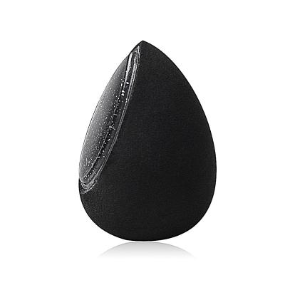 China Latex Makeup Sponge New Arrival Private Label Cosmetics Tools Free Facial Magic Make Up Kits Black Latex +Silicone Beauty Blend Free Makeup Sponge for sale