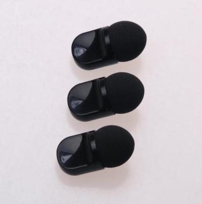 China Eco - Friendly Mini Vegan Makeup Blender Cosmetic Sponge Whole Black Color for sale