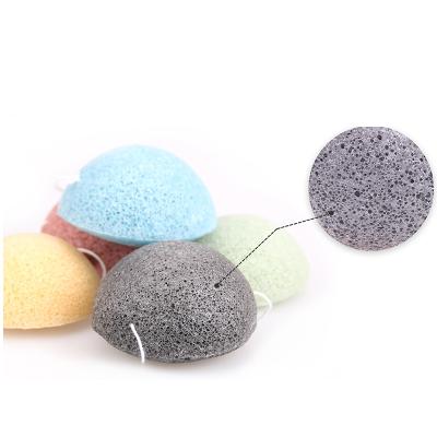 China Deep cleansing/moisturizing/facial massage organic konjac unique orange citrus colors sponge nourishing cleansing konjac sponge for sale