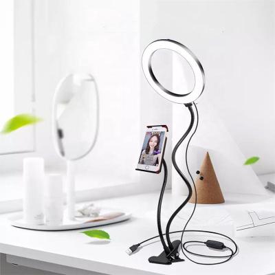 China Led Photography Makeup Lamp for Composing Tripod Live Stream Selfie Broadcast Studio Photography Ring Light for sale