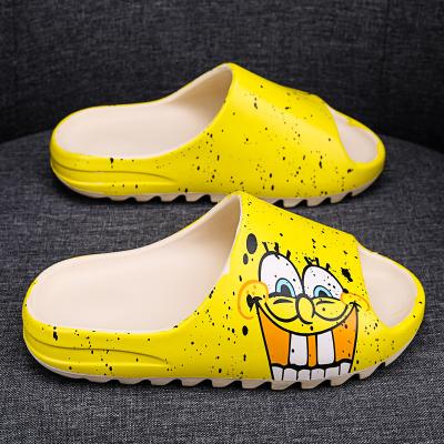 China LOGO Low MOQ Outdoor Women Sandals Men Original Flat Shoes Custom Made Anti-slippery Slide Eva Kids Slippers Ladies Slippers for sale