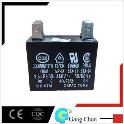 China Air conditioner 3.5uf 450v cbb61 fan capacitor shipping and handling capacitor CBB61 capacitor for sale