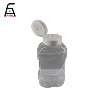 China Beverage Inverted PET Plastic Squeeze Bottle Plastic Squeeze Sauce Bottle Te koop