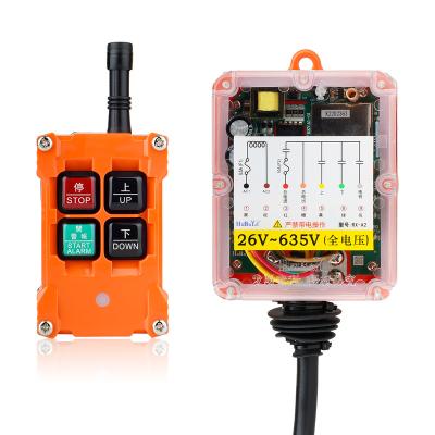 China Point-touch waterproof crane (toggle can be customized) F21-2S down industrial wireless radio remote control for sale