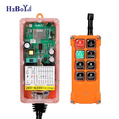 China 8 Speed ​​6 Buttons Single Button F21- E1B Telecrane Wireless Remote Control Hoist for sale