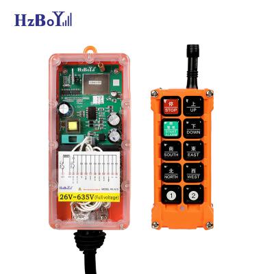 China ABS engineering three prevention PC material F23-A+ industrial remote control electric hoist wireless remote control for sale