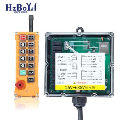 China ABS Engineering Three PC F23-A++E Material Universal Overhead Crane Overhead Crane 12 Head Industrial Wireless Radio Remote Control for sale