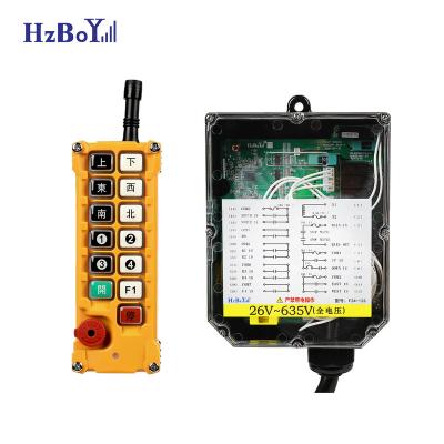 China Industrial Equipment /Hoist/Crane F24-12s Radio Remote Control For Tower Crane for sale