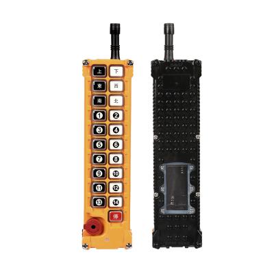 China Prevention Engineering Three ABS Material Single Button PC Speed ​​Industrial Radio F24-20S 20 Remote Control for Crane and Crane for sale