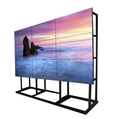 China Original Imported Korea Outdoor LCD Video Wall with 3x3 Video Wall Controller, Wall Mount Bracket, Divider for sale