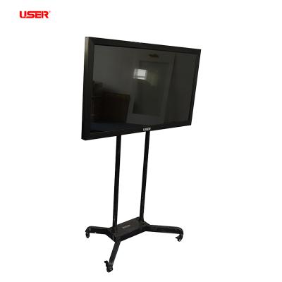 China 65 Inch Portable Infrared PC (i3 i5 i7) Interactive Whiteboard With Wheels And Built In i5 CPU Computer for sale