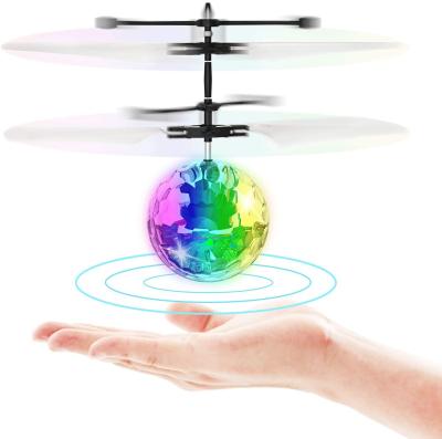 China B039 Portable Safety Indoor Drone Infrared Helicopter Kids Gift Safety Outdoor Games Induction Light Up Rechargeable Ball With Remote Controller for sale