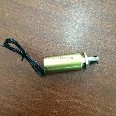 China Tubular Solenoids JST-2551 10mm Long Stroke Water Proof Dia25*51mm for sale