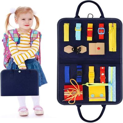 China Baby Eco-Friendly Felt Educational Sewing Dress Up Learning Felt Toy for sale