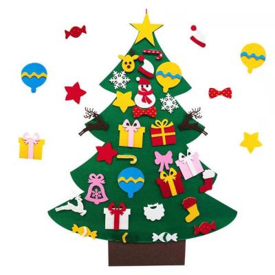 China New Product Felt Mass Product Felt Christmas Tree Decoration Felt Ornaments for sale